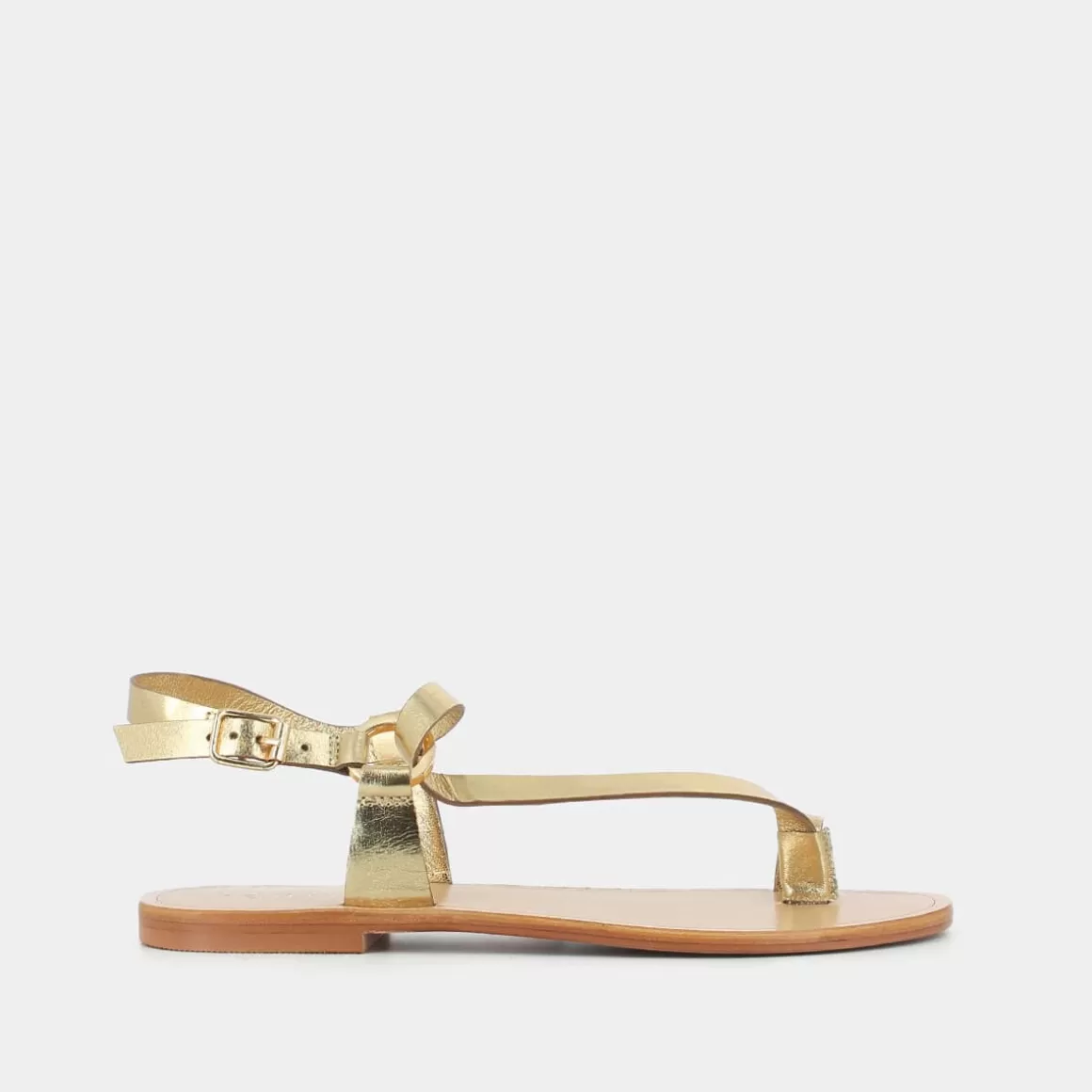 Asymmetrical sandals with loop<Jonak Discount