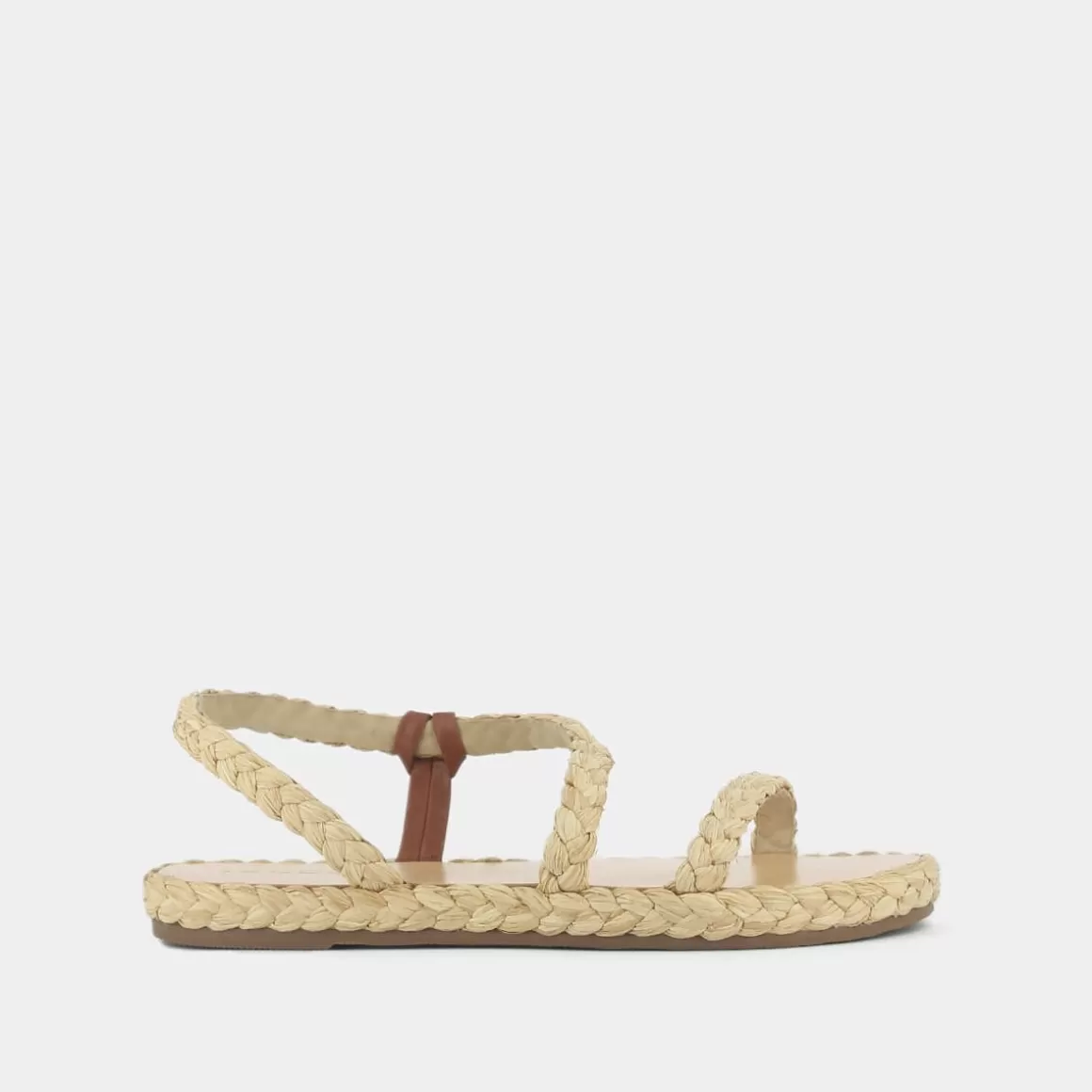 Asymmetrical strappy sandals<Jonak Fashion