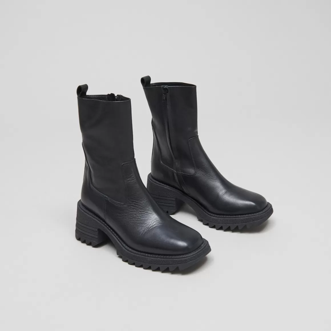 Boots with heel and notched sole<Jonak Best Sale
