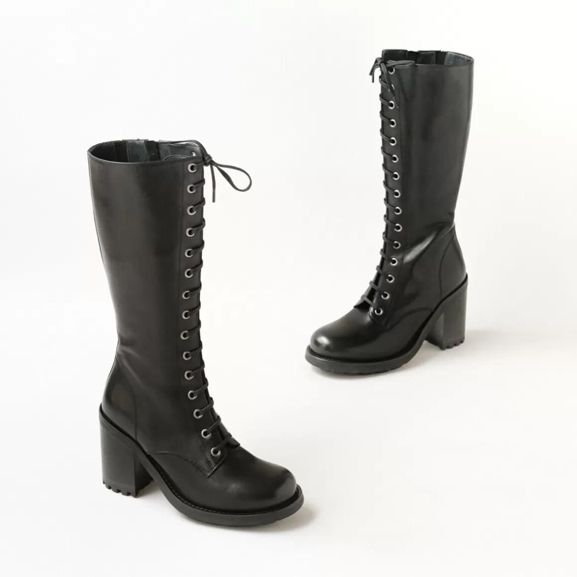 Boots with heels and lacing<Jonak Best Sale