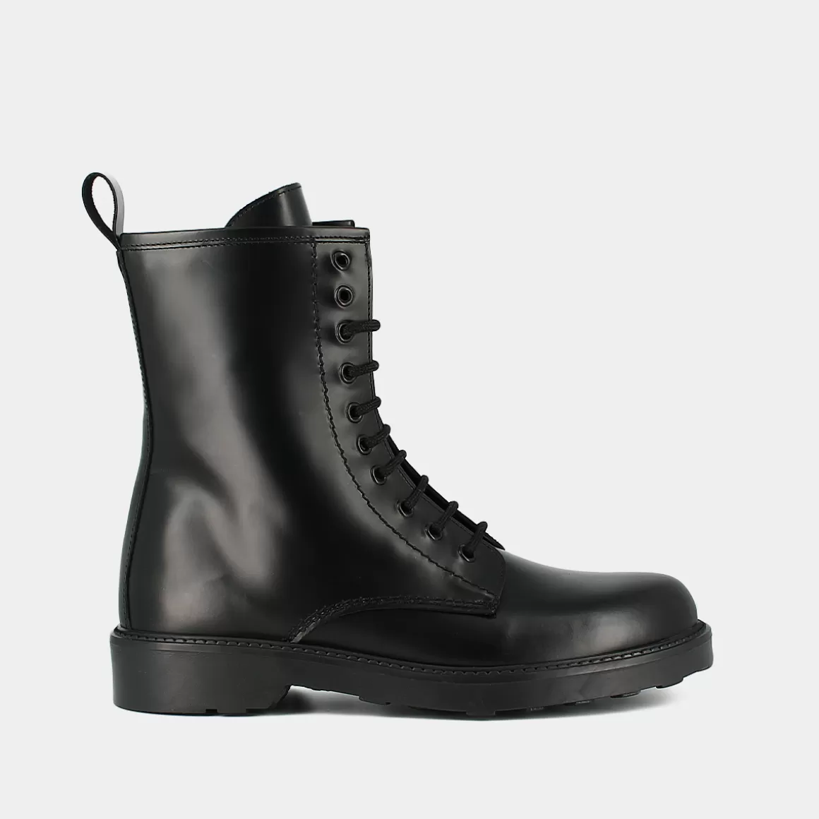 Boots with laces and round toes<Jonak Sale