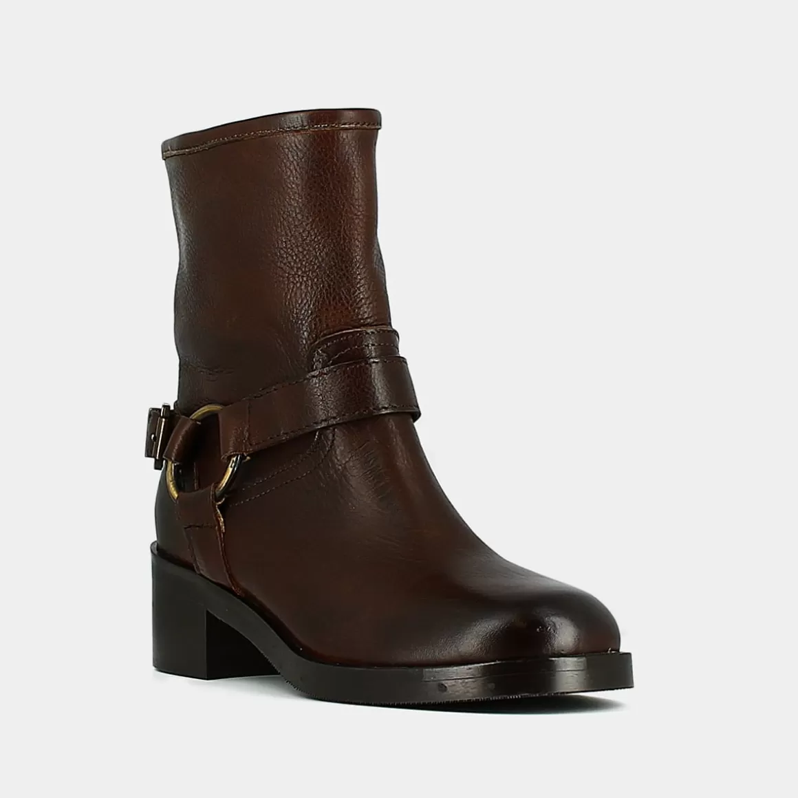 Buckle boots<Jonak Online