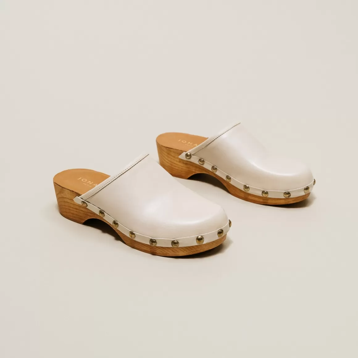 Clogs with studs<Jonak Discount