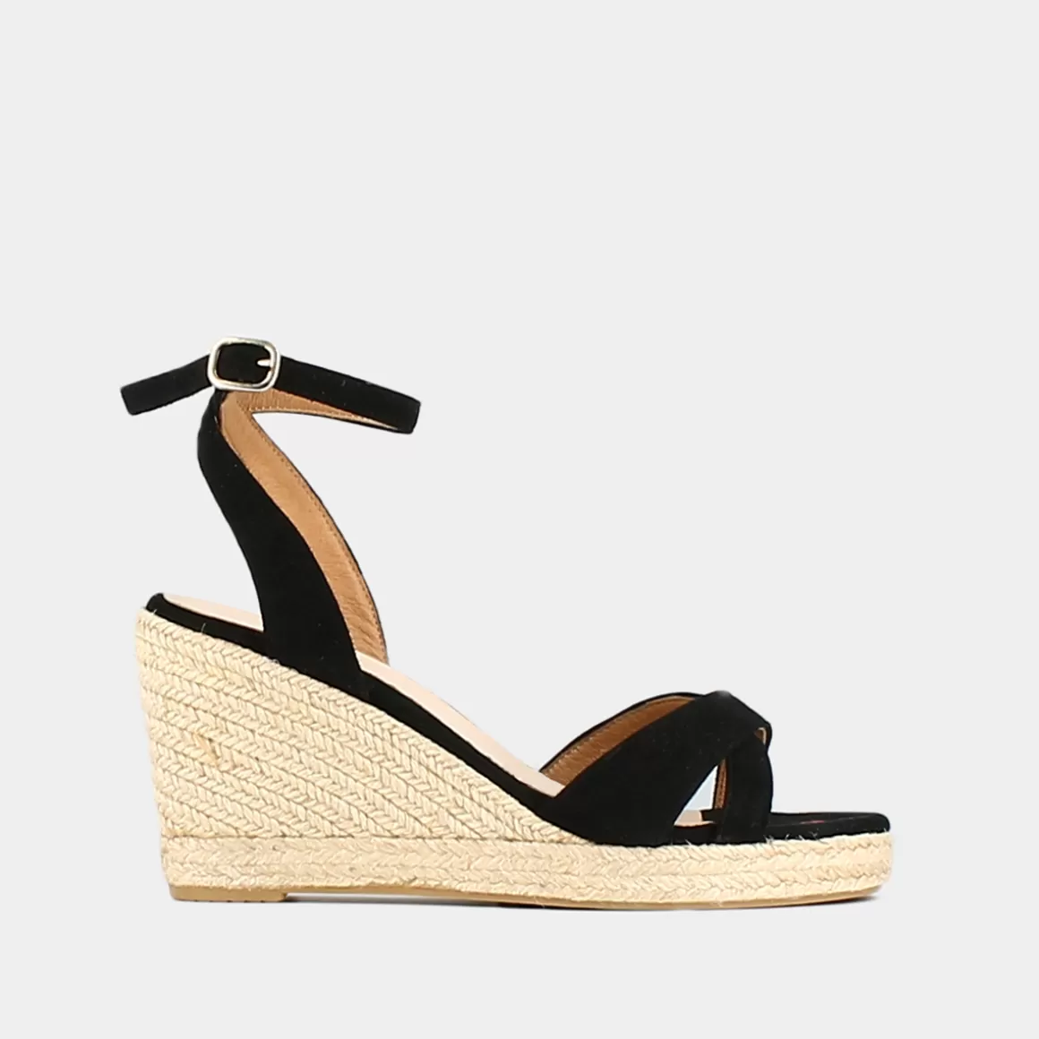 Espadrilles with high heels and straps<Jonak Hot