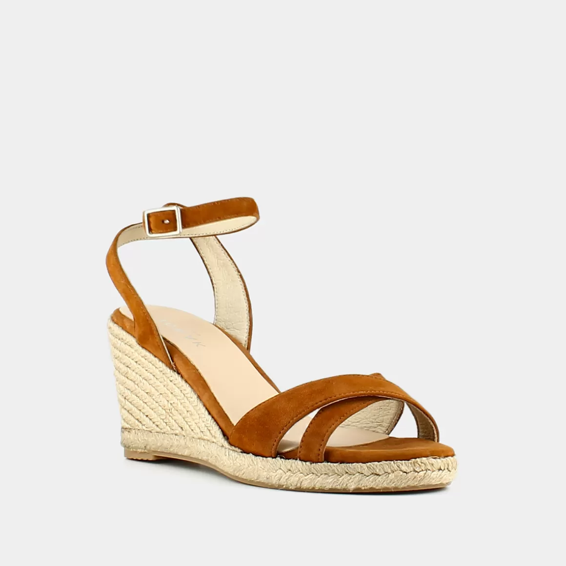 Espadrilles with high heels and straps<Jonak Hot