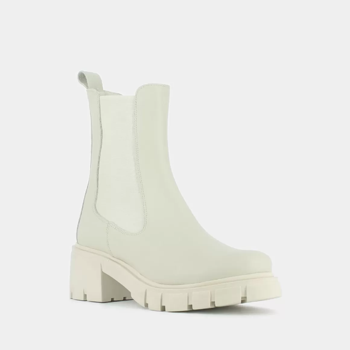 Heeled boots with notched soles<Jonak Online