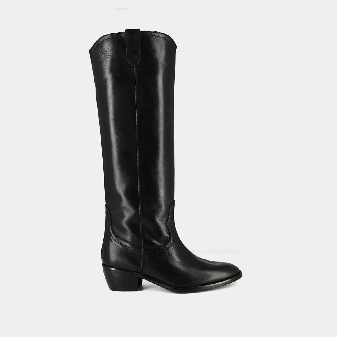 High boots with oval toes<Jonak Online