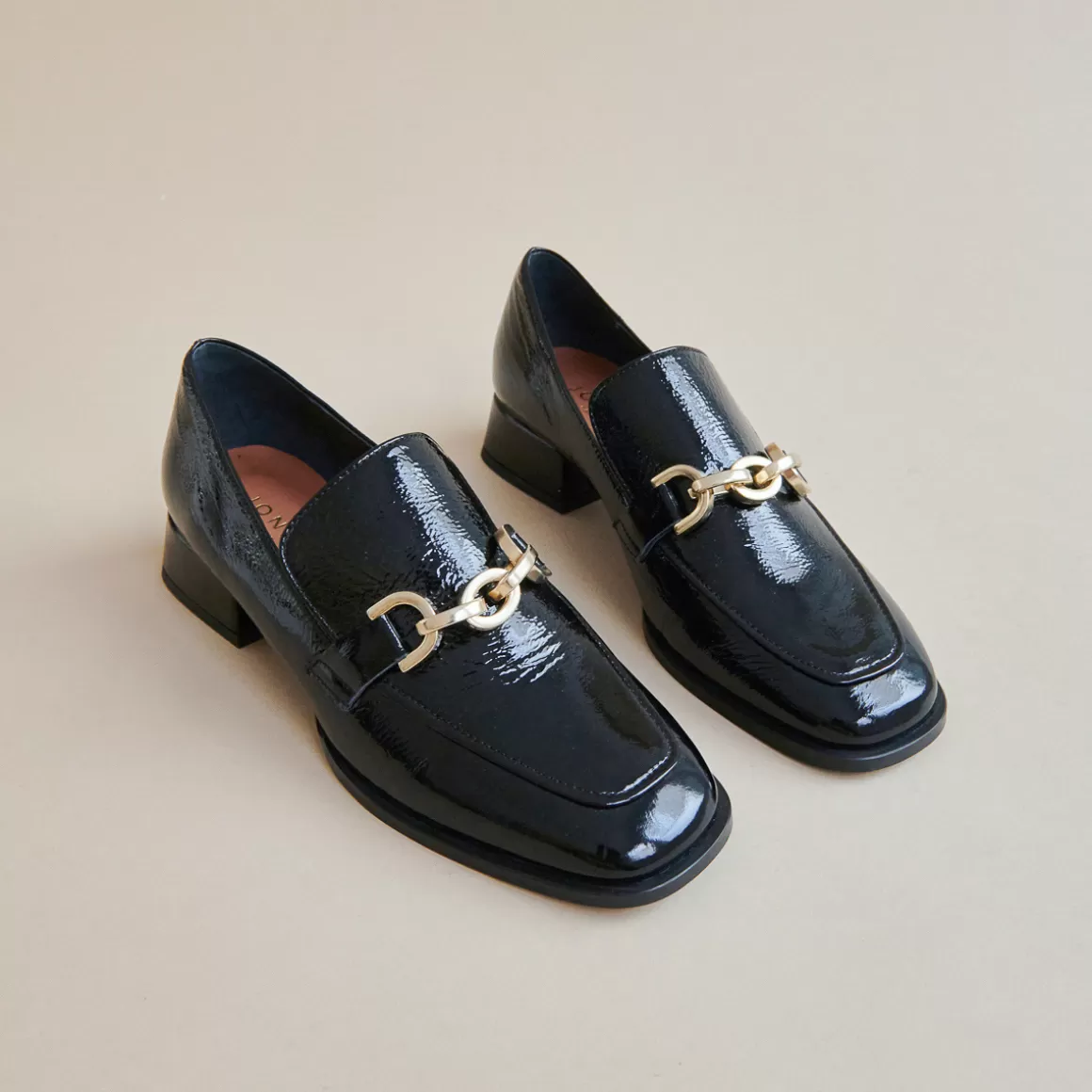 Loafers with gold buckles<Jonak Flash Sale