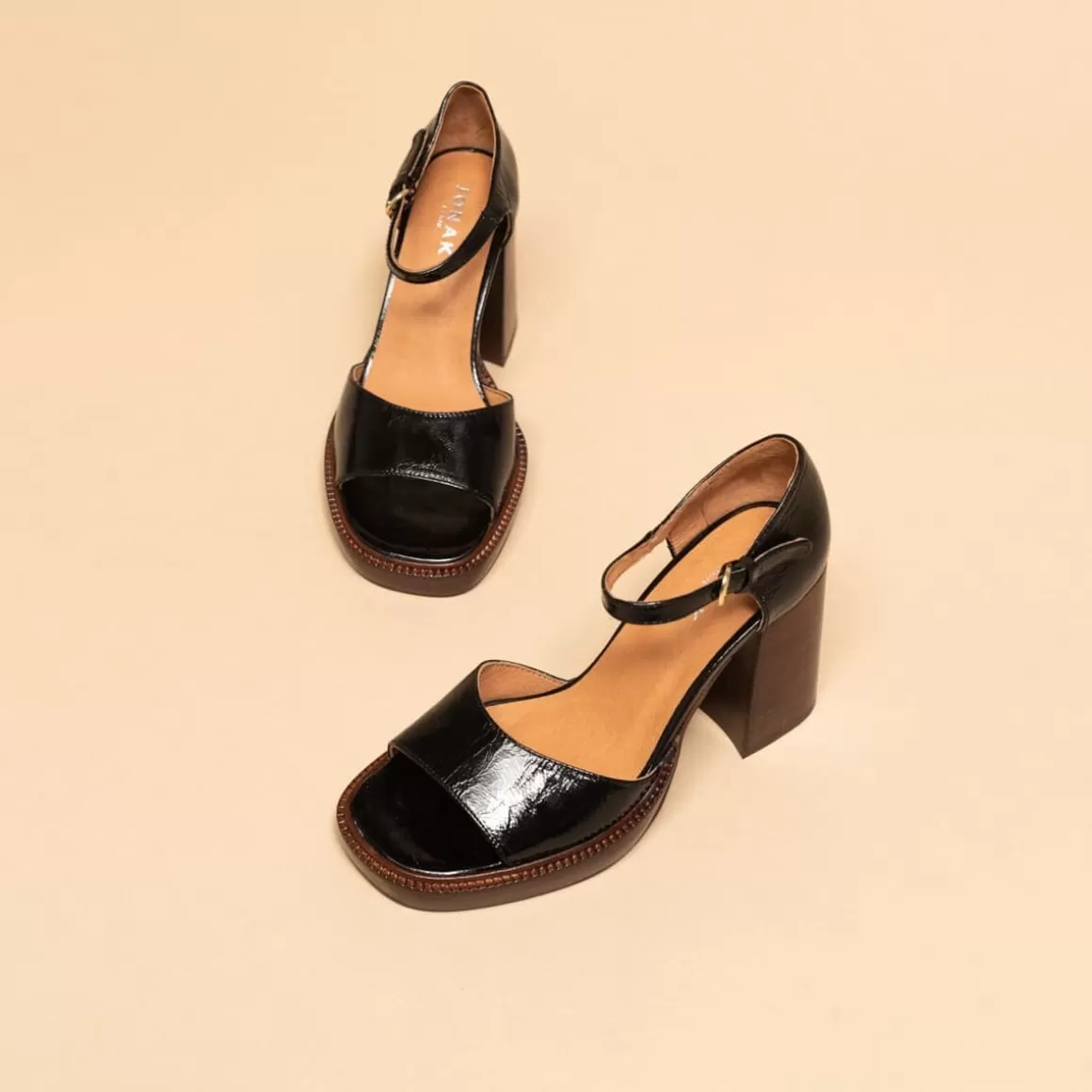 Open-toe high-heels<Jonak Cheap