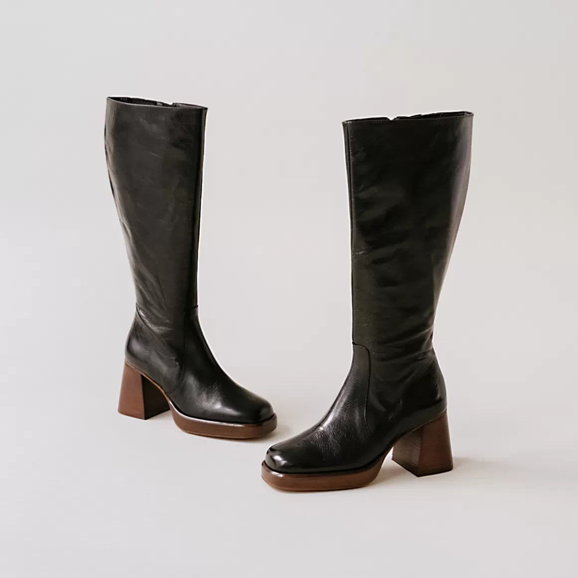Platform boots<Jonak Flash Sale