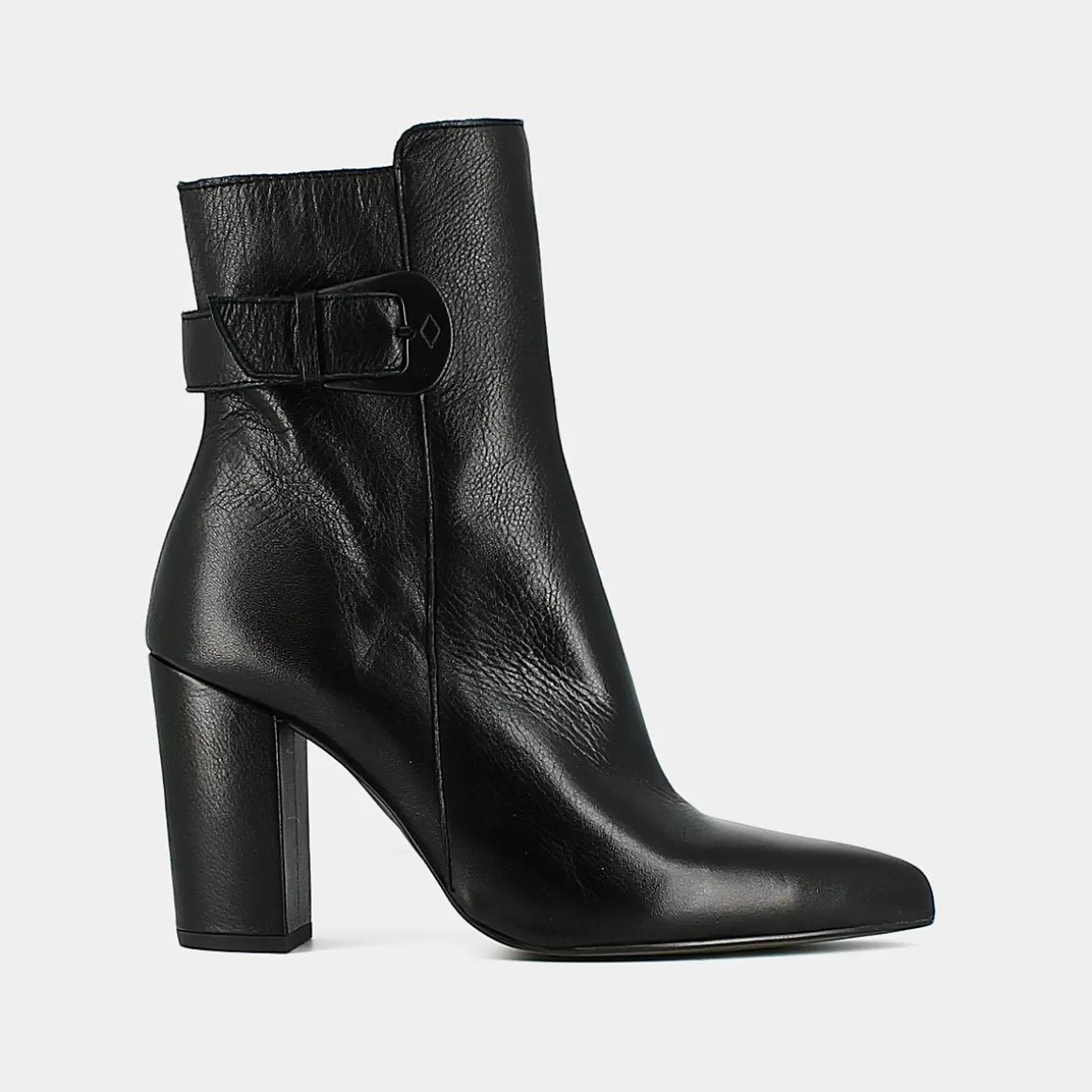 Pointed toe boots with buckles<Jonak Clearance