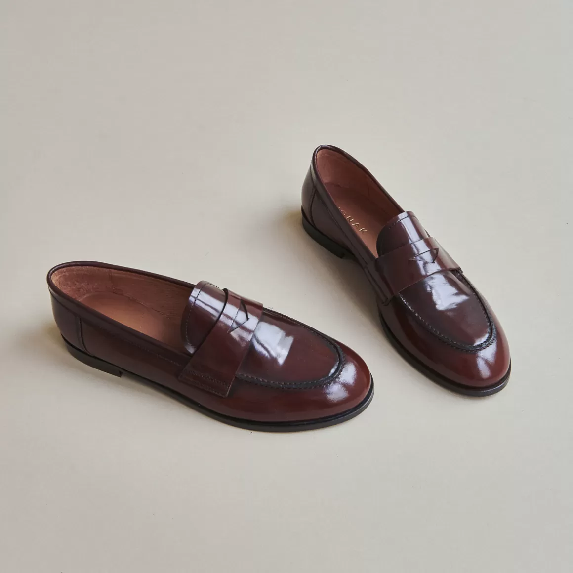 Round-toed loafers<Jonak Outlet
