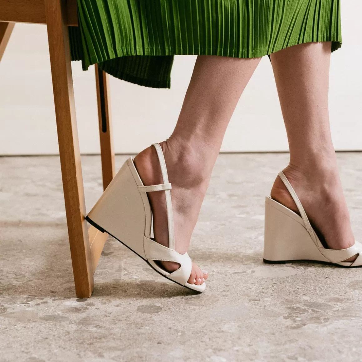 Sandals with wedge heels<Jonak Outlet