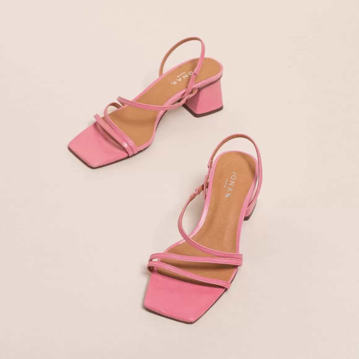 Strappy slingback sandals<Jonak Sale