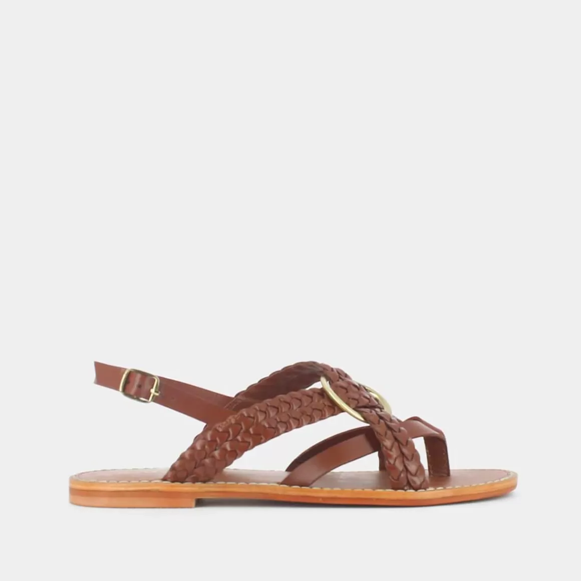 Woven flat sandals<Jonak Sale